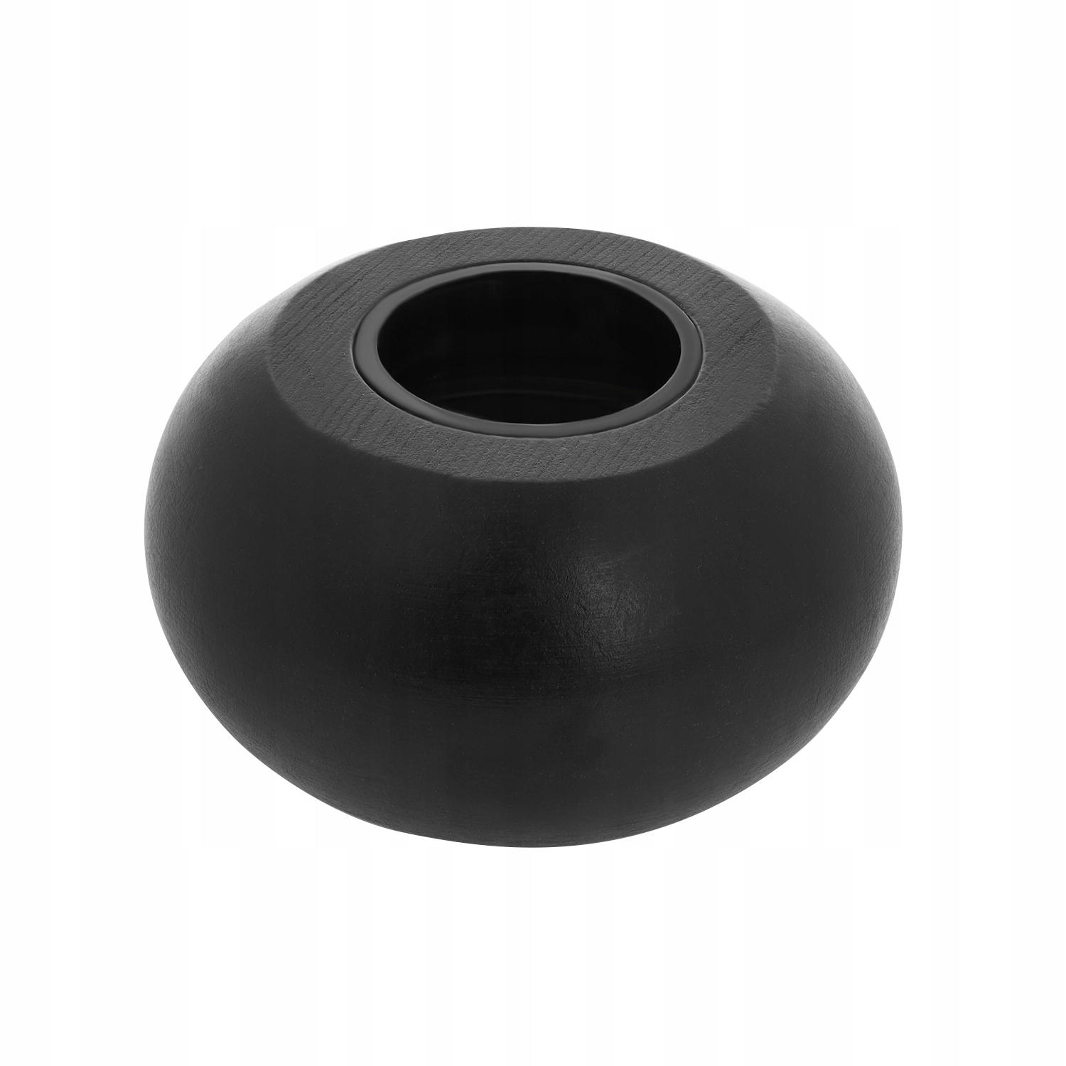 Dřevěná kulatá matice černá N32 70 kusů Sisano