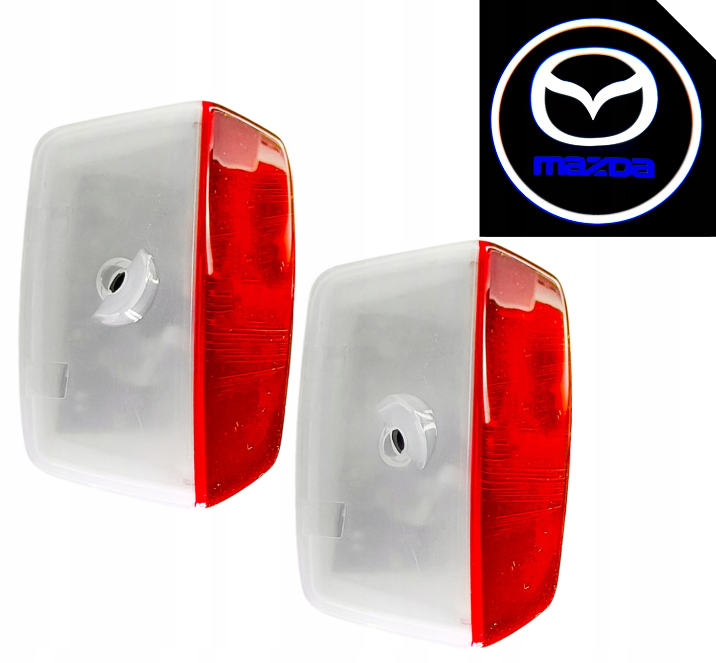 2x Led projektory Logo Hd+ Premium Mazda 6 III Gl polift Zadní dveře