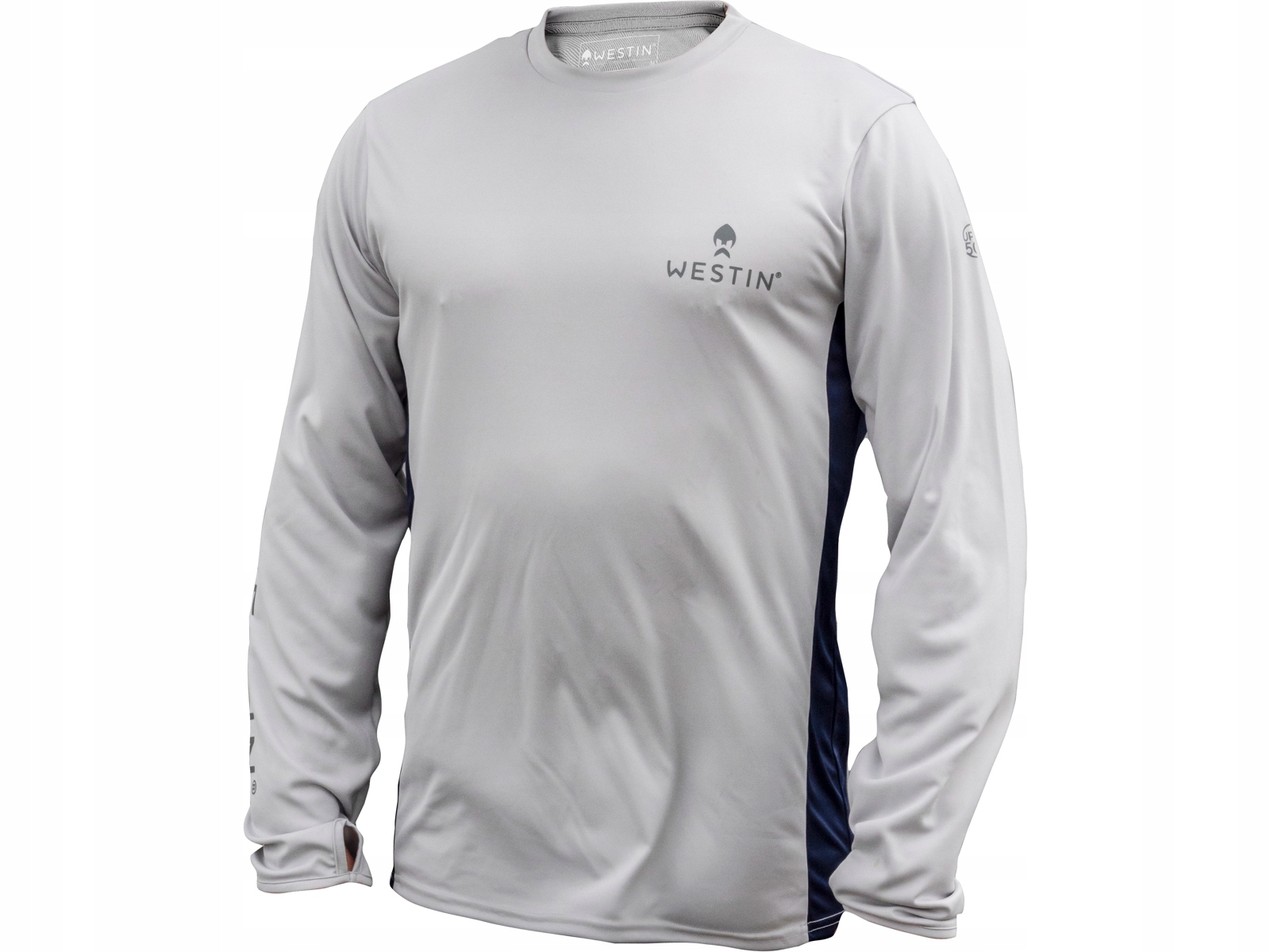 Koszulka Westin Pro UPF Long Sleeve Grey/Navy Blue