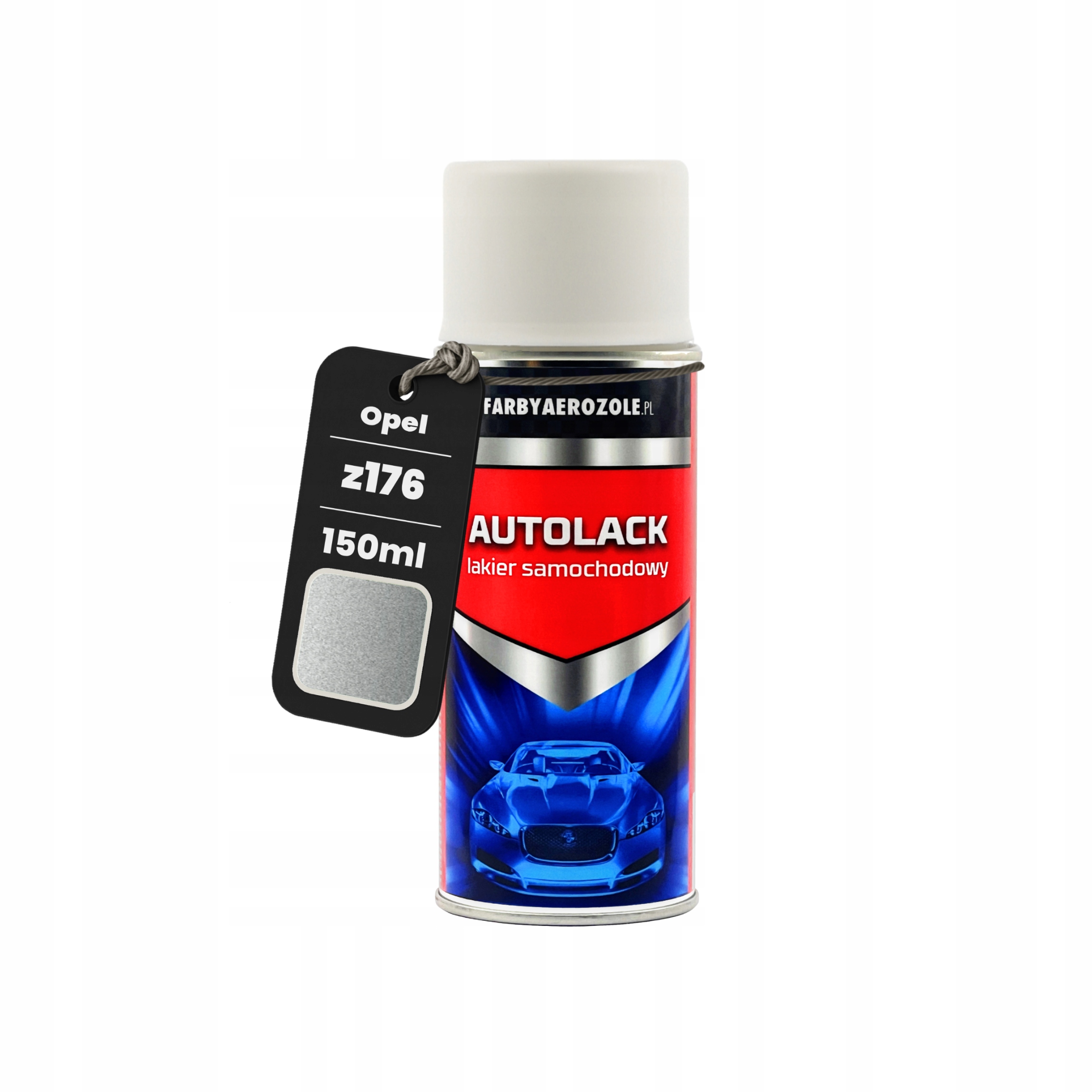 Opel z176 (636R) Gan Gris Platine Met. Srebrny Lakier Samochodowy 150ml
