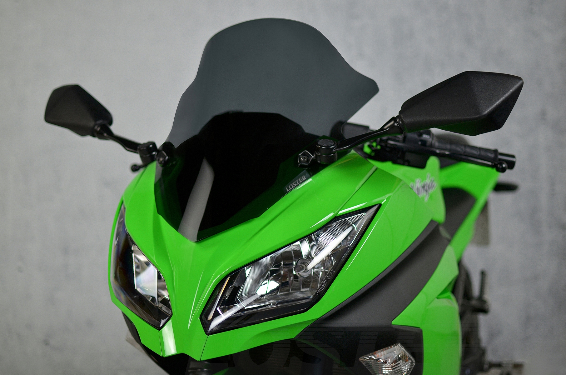 SZYBA RACING KAWASAKI ZX 300 2013- LOSTER Numer katalogowy części 1