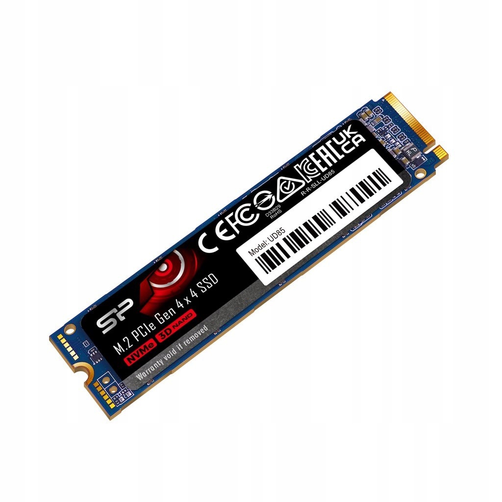 Dysk Ssd Silicon Power UD85 1TB M.2 PCIe NVMe Gen4x4 NVMe 1.4 3600/2800 Mb/