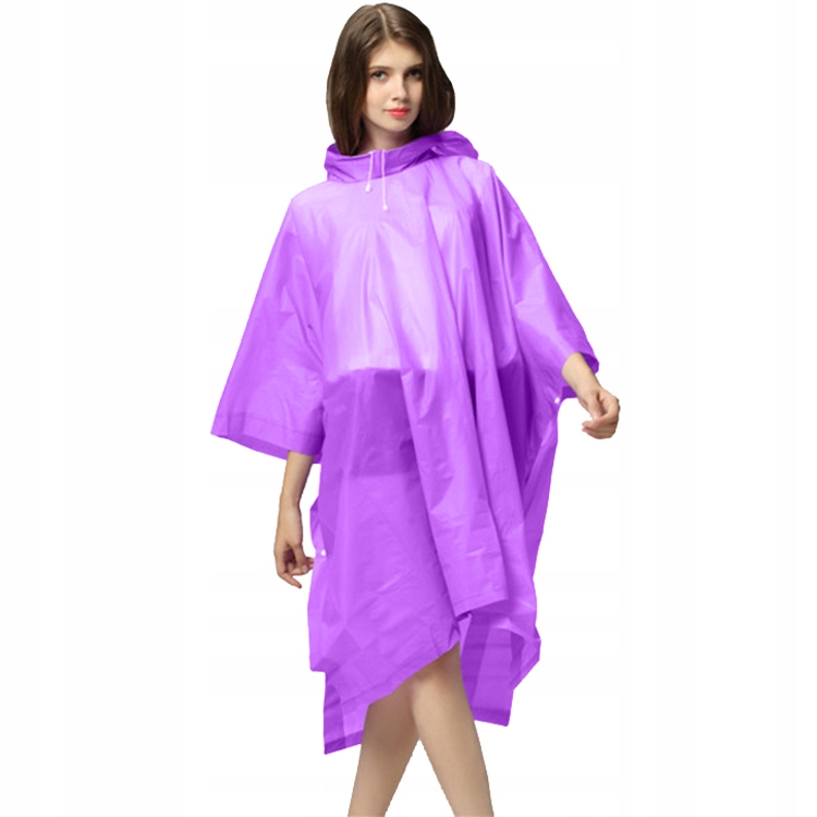 SUPER MOCNY PŁASZCZ PRZECIWDESZCZOWY PELERYNA PONCHO UNIWERSALNY KOLORY XXL Marka inna