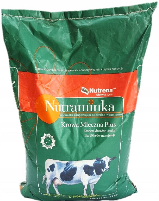 

Witaminy bydło Nutraminka Krowa Mleczna Plus 15kg