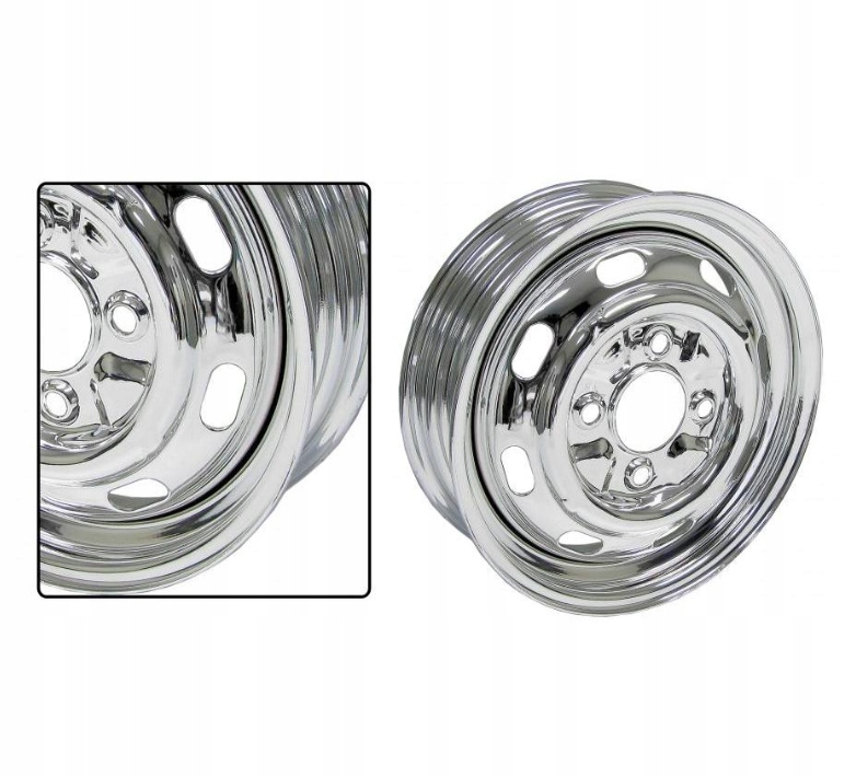 Kolesá chróm 15x5,5J Et 25, 4x130