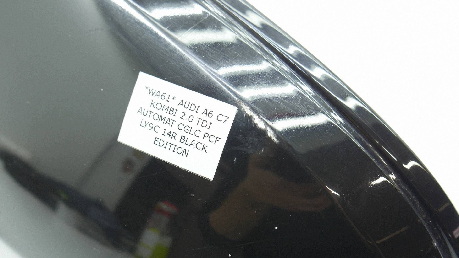 mirror exterior door left left front AUDI A6 C7 LY9C 6 PIN