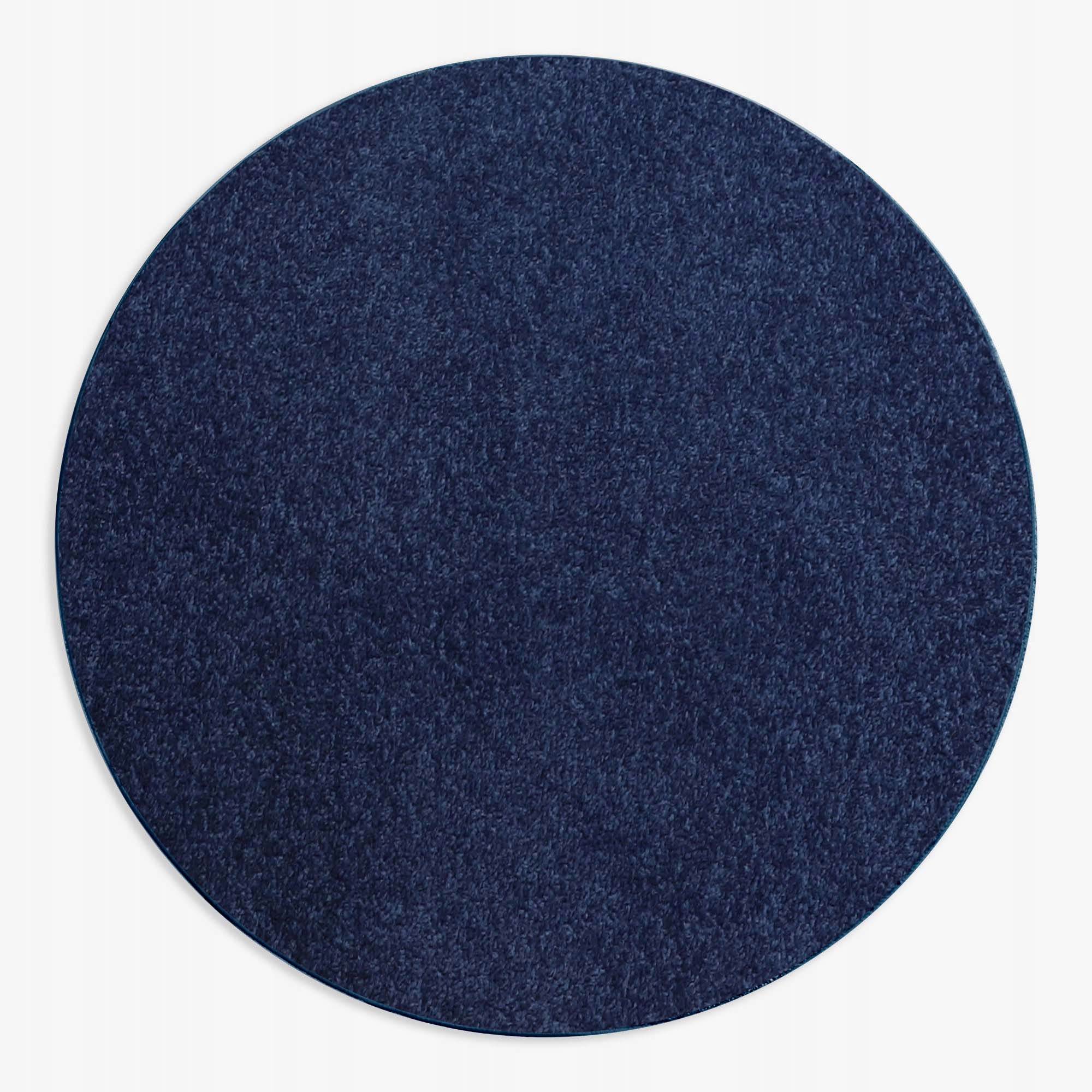Kulatý Koberec Diamond Tmavě Modré Kolo 133 cm