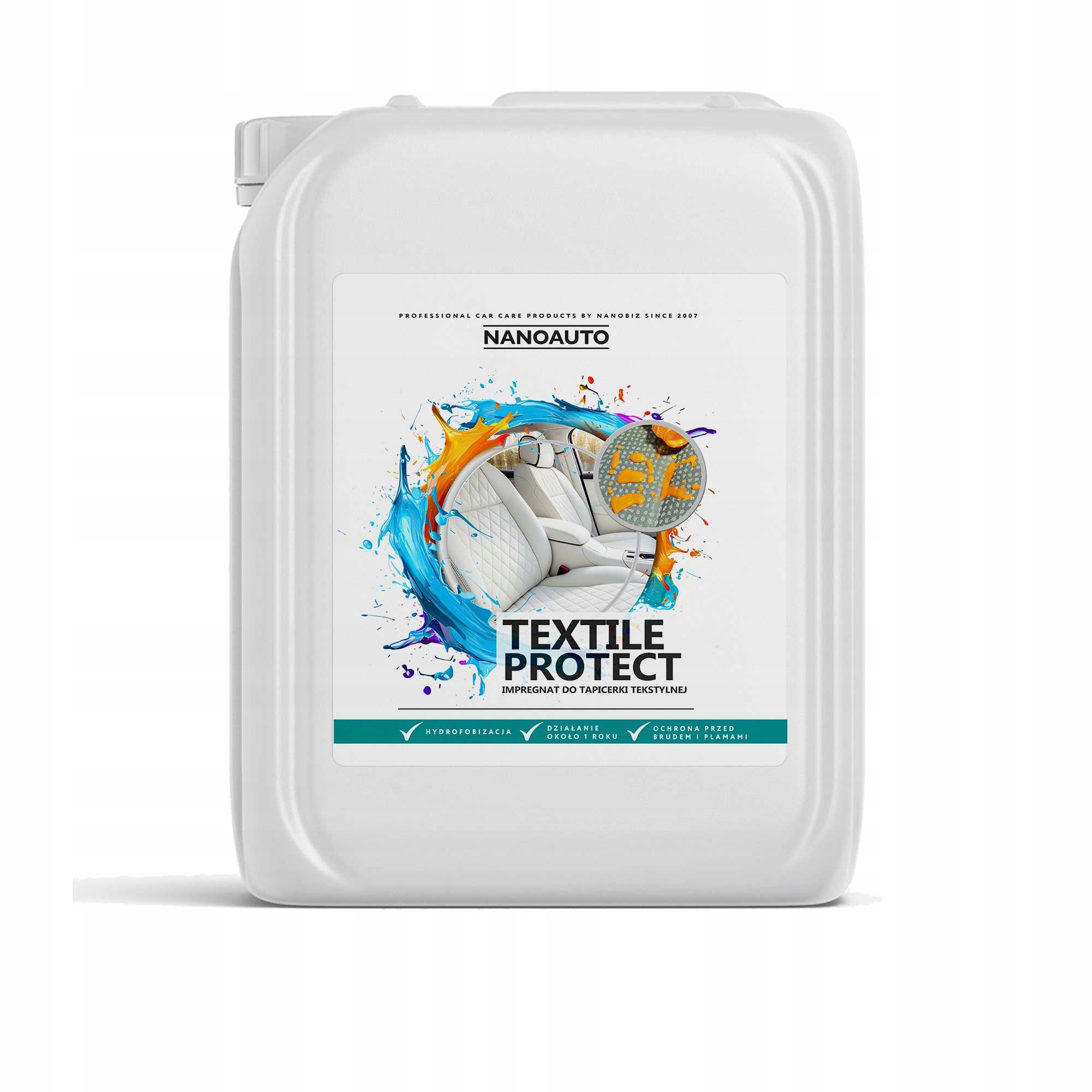 Nanoauto Textile Protect Impregnát na textilné čalúnenie 5 litrov
