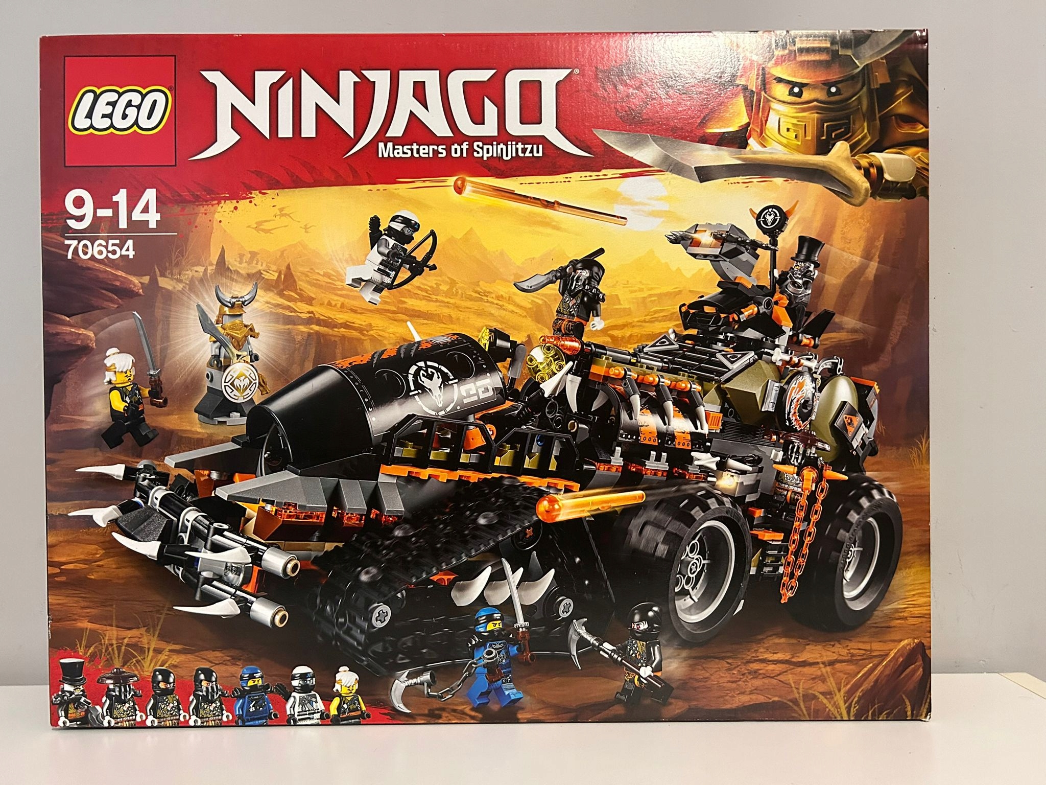 Lego Ninjago Dieselnaut 70654 Nové