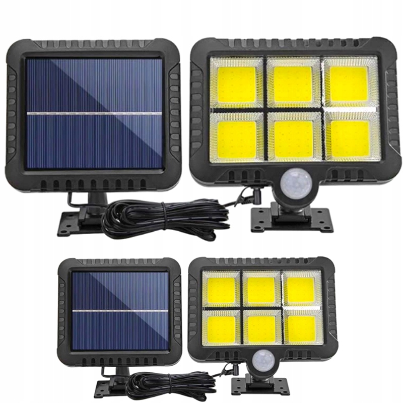 

Lampa Solarna Z Czujnikiem Ruchu Zmierzchu 120 Led