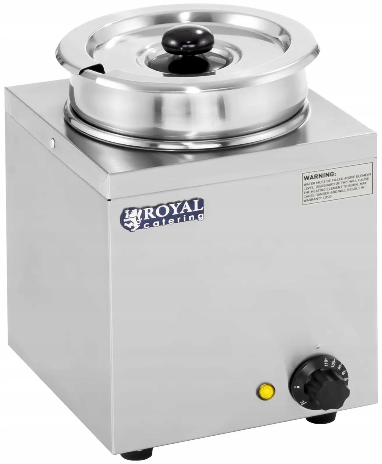 Stanice na polévky 2,75 l ocel Royal Catering RCBM-1/4R 10010575