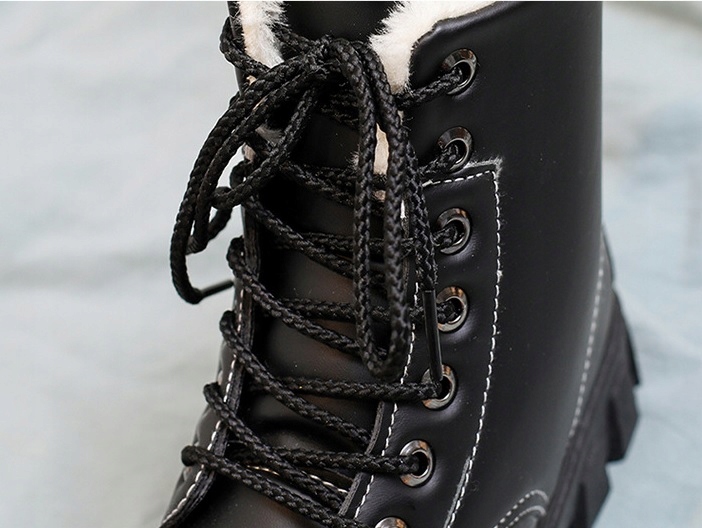 BUTY ZIMOWE DAMSKIE OCIEPLANE ŚNIEGOWCE R.39 Materiał zewnętrzny skóra ekologiczna