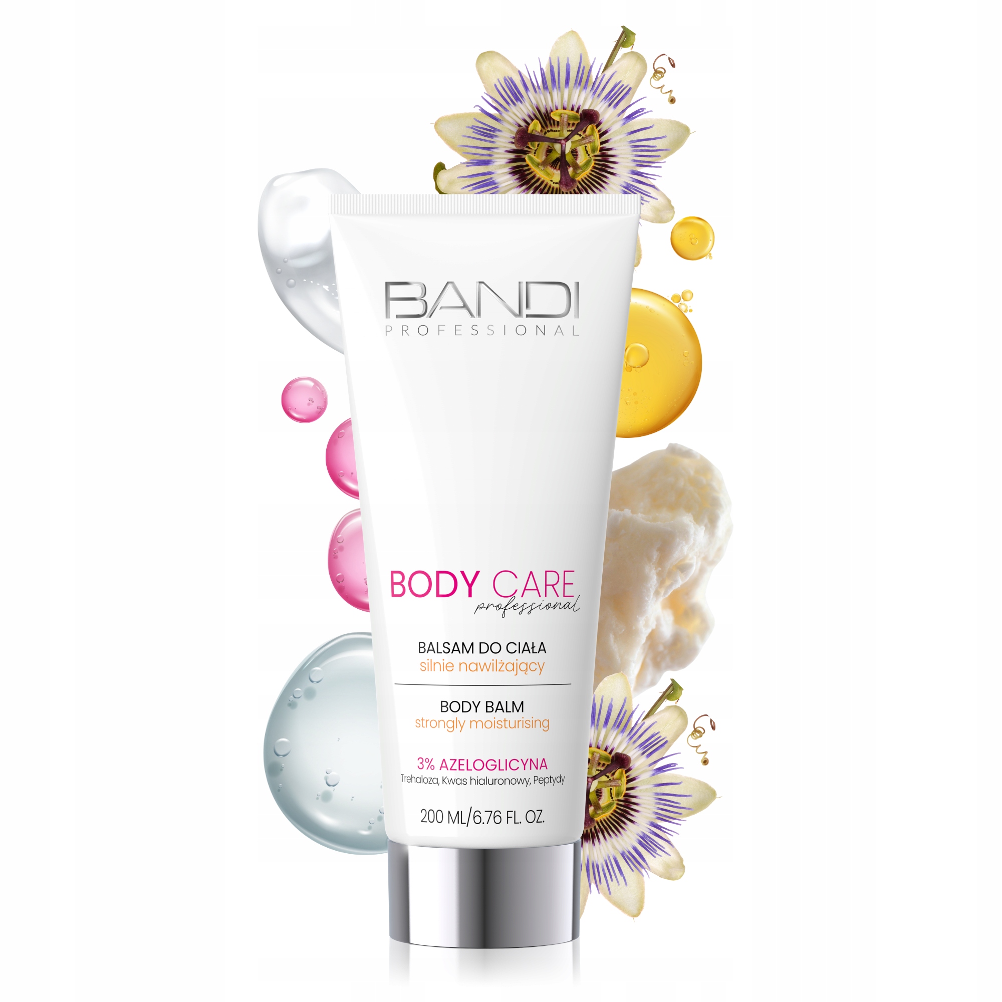 Intensywnie nawilżający balsam do ciała Bandi, 200ml