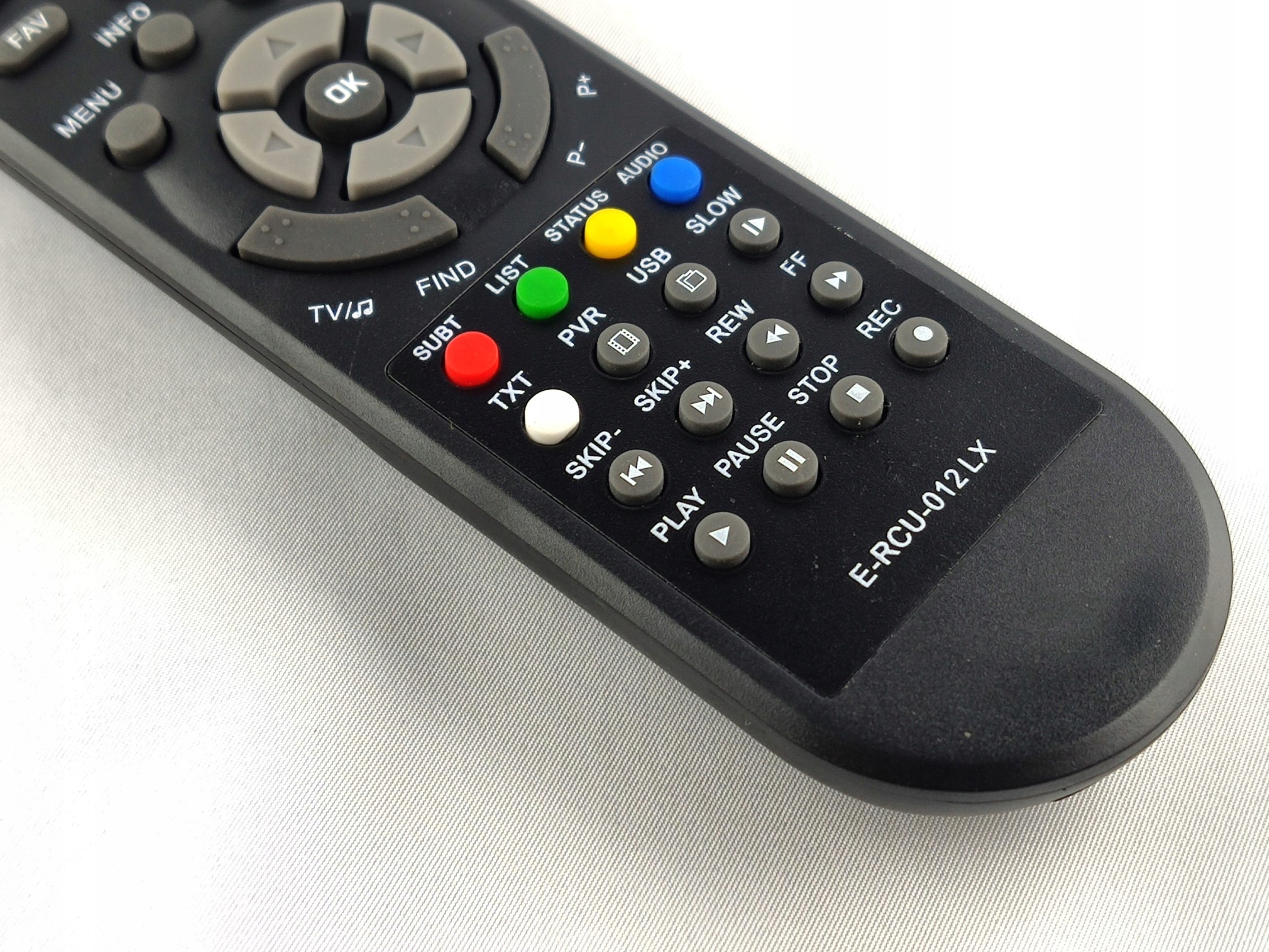 Pilot OPTICUM DVB-T/SAT ERCU-012 (HD FT24plus, T80plus, T80eco, T90), (X8, Przeznaczenie Audio SAT TV