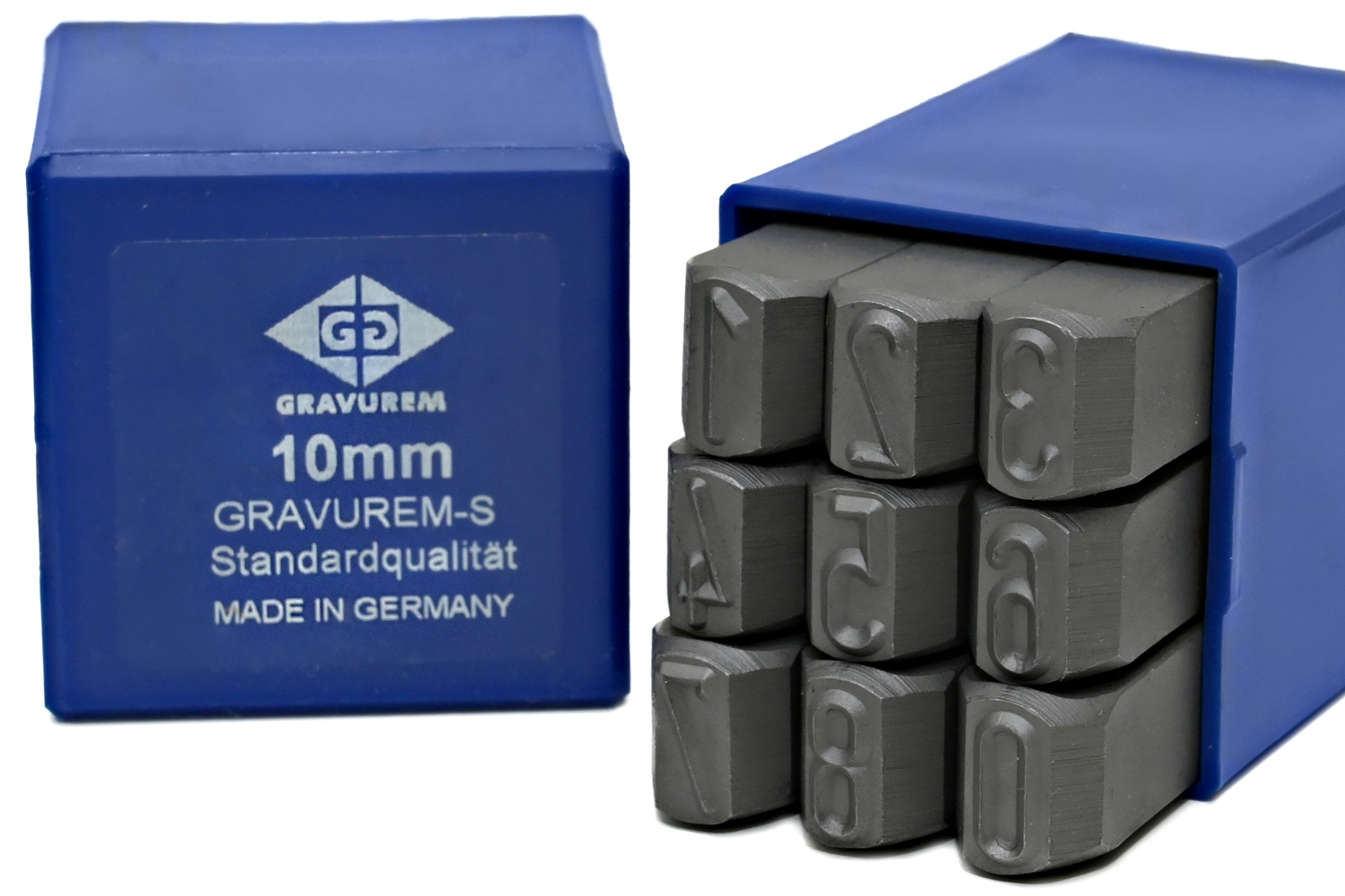 

Znacznik Numerator Stemple Cyfry 0-9 Germany 10 mm