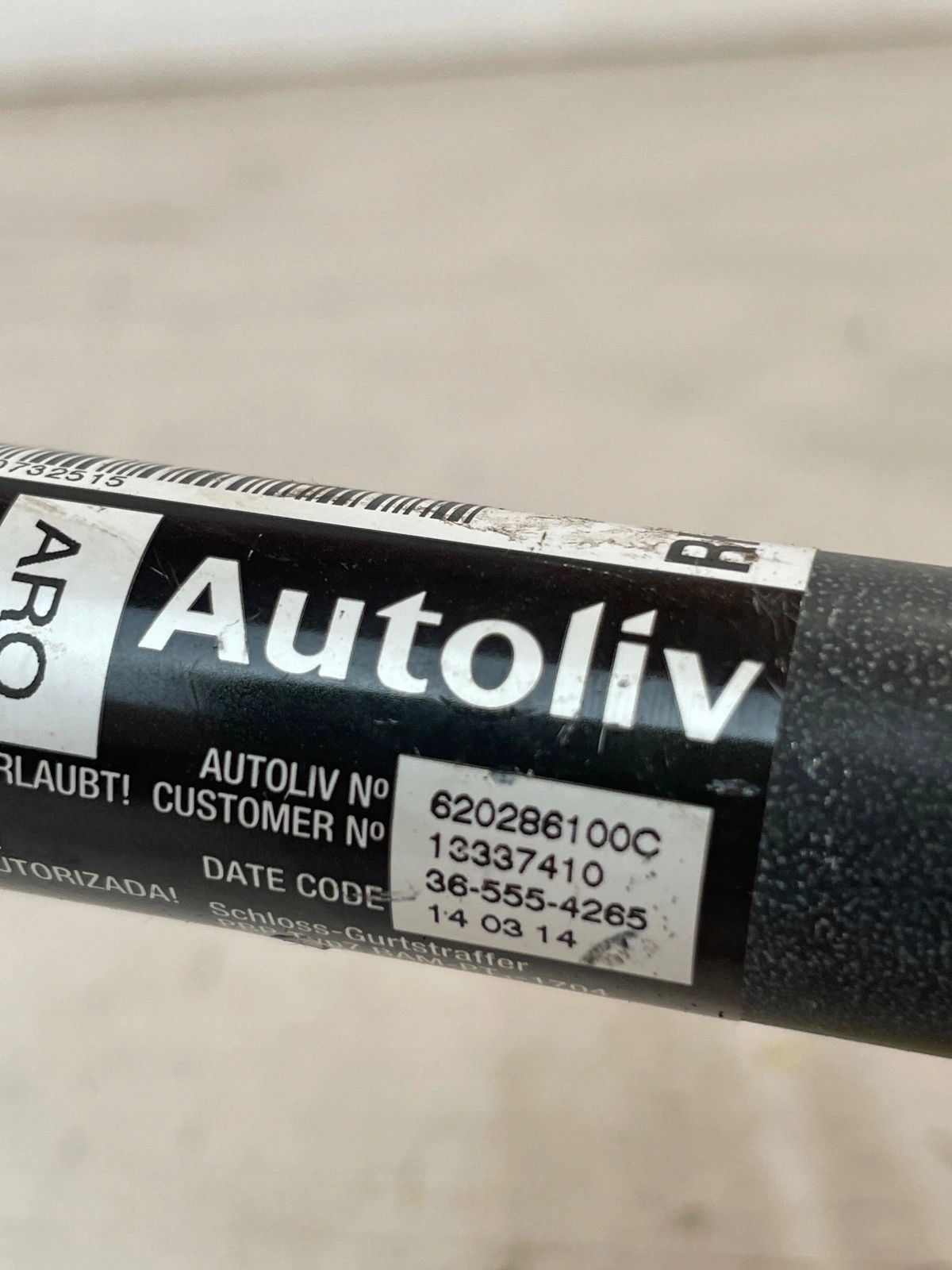 adjuster supports front front right Opel Astra J GTC 3D