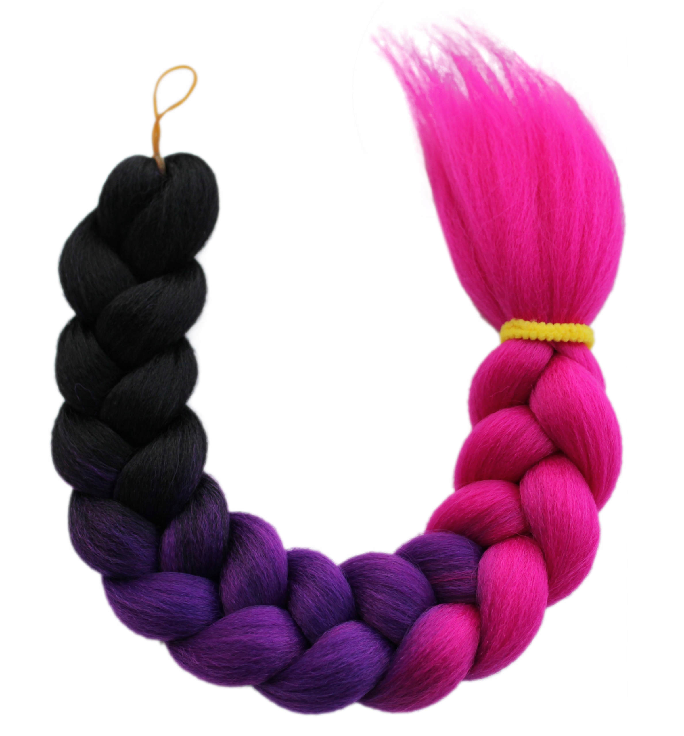 

Włosy syntetyczne warkoczyki Kolorowe Ombre