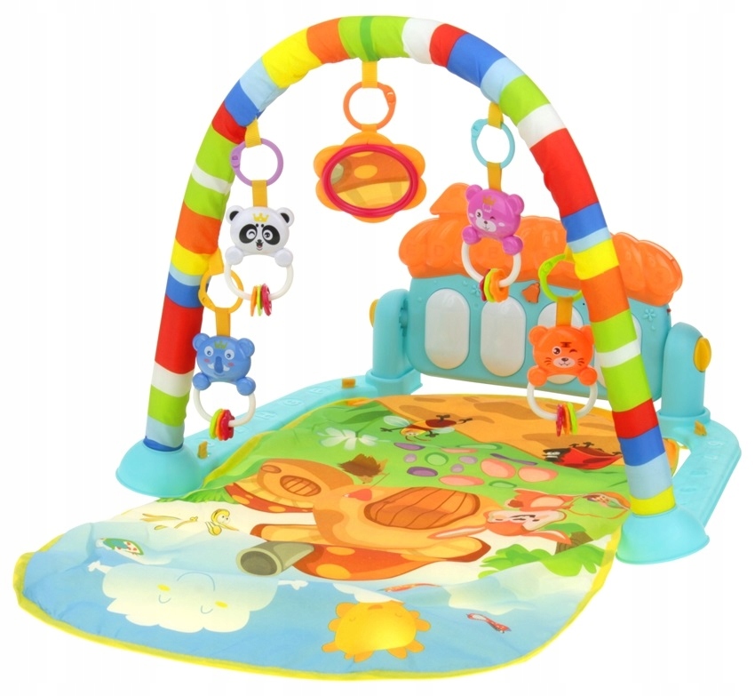 Mata Edukacyjna Interaktywna z Pianinkiem Organki Bohater brak