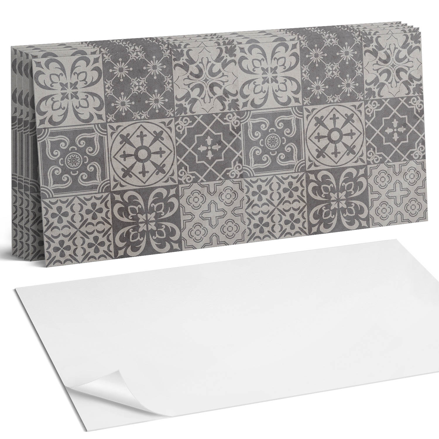 Vinylové dlaždice s potlačou Trojrozmerné vzory dlaždíc 3x3 6 x 60x30 cm