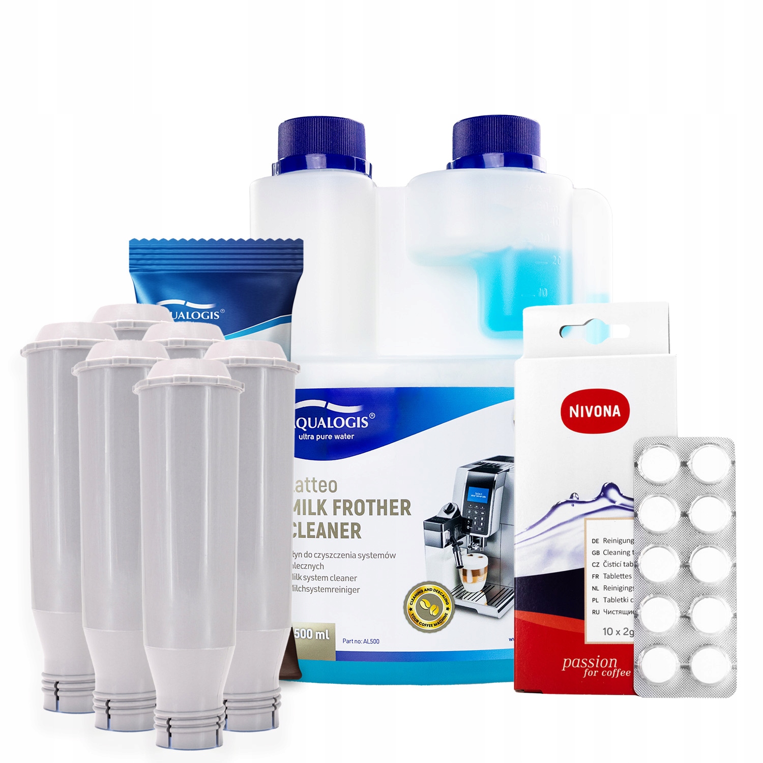 x6 Filtr do kávovaru Nivona AL-TES46 Tekutina 500 ml Tablety NIRT701