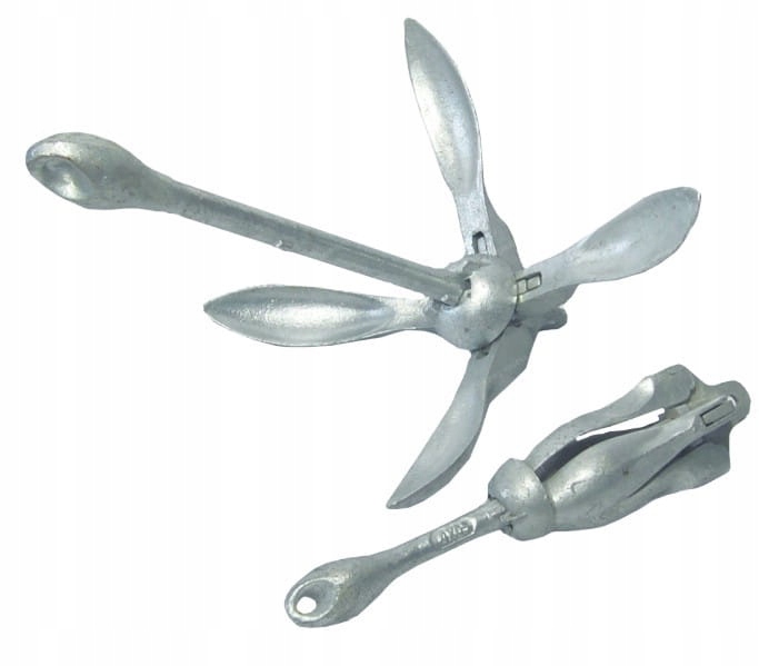 SZ-19 - 4KG СКЛАДНОЙ ЯКОРЬ ГОРЯЧЕГО ЦИНКОВАНИЯ ЧУГУНА