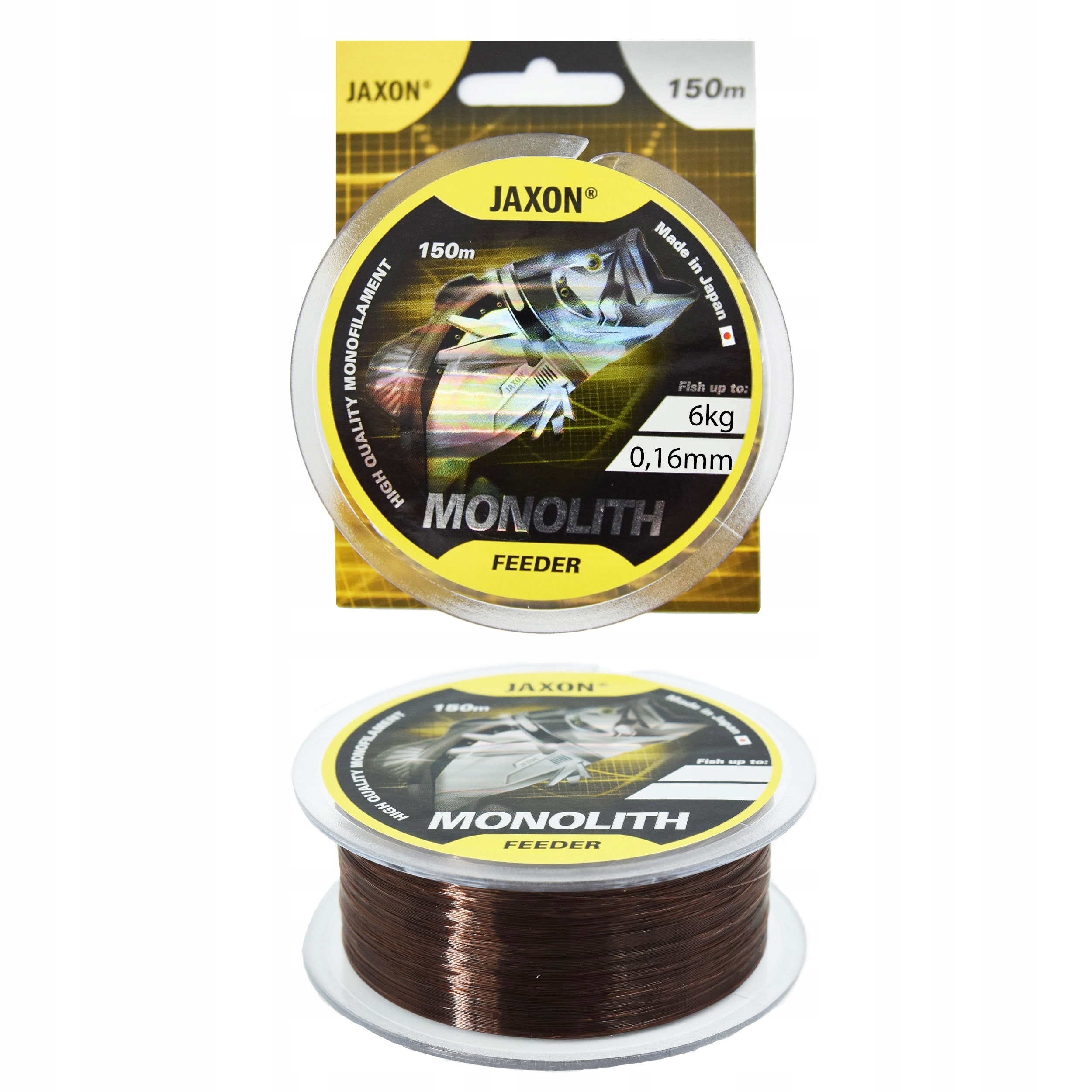 Żyłka gruntowa Monolith Feeder Jaxon 0.16 mm 150 m