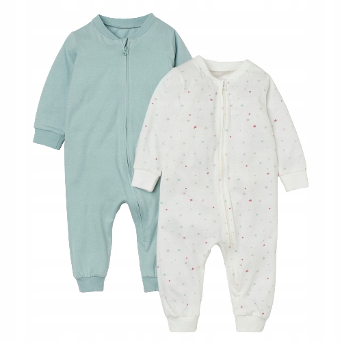 

2-pak Piżama z suwakiem H&m Conscious r.92