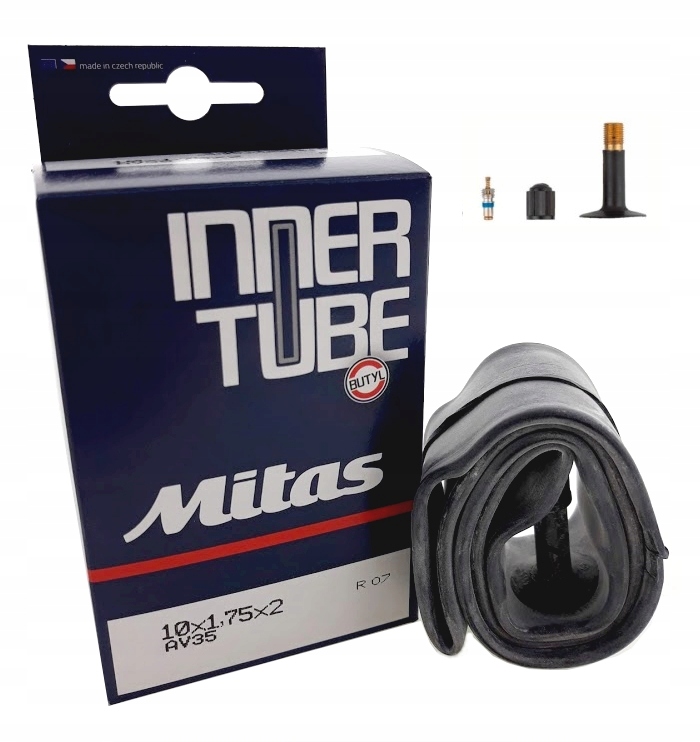 

Mitas Dętka Rowerowa 10x1,75-2,1 AV35 Samochodowy