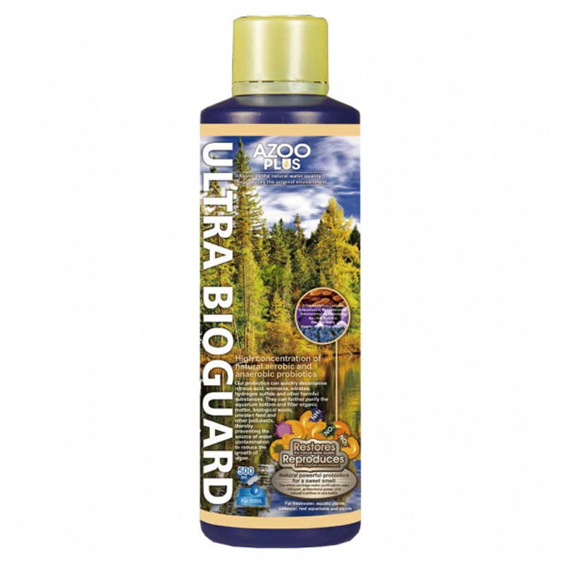 Levně Azoo-Plus Ultra Bioguard 1L Filtrační bakterie v kapalině pro akvária