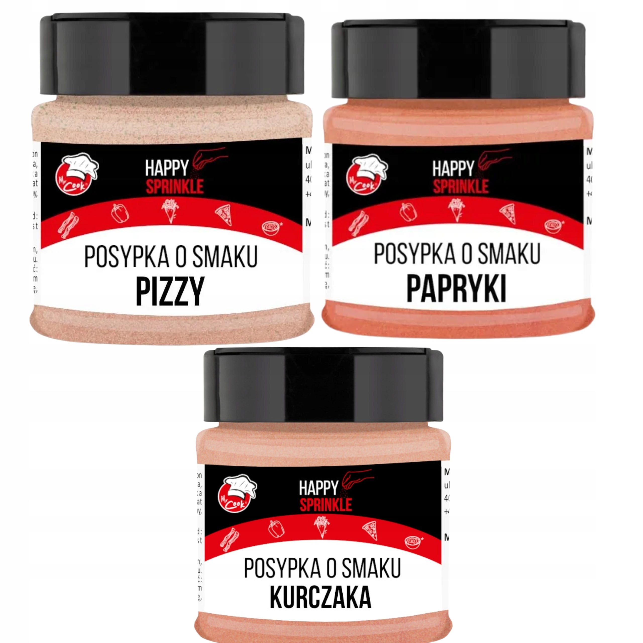 Levně Sada koření Posypka 3x100 g na chipsy a bramborové hranolky