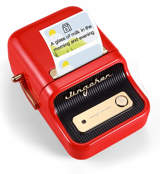 Niimbot B21 Bluetooth Termotlačiareň na nálepky štítkov Červená