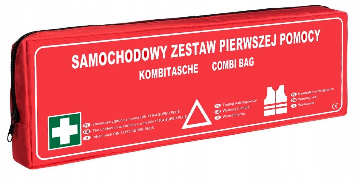

Apteczka samochodowa Din 13164 trójkąt kamizelka