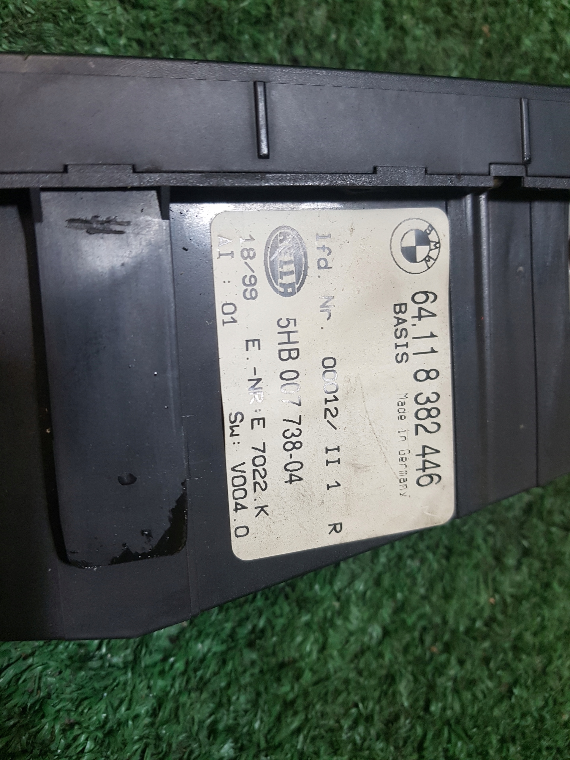 Bedienteil des lüfters BMW E46 64118382446