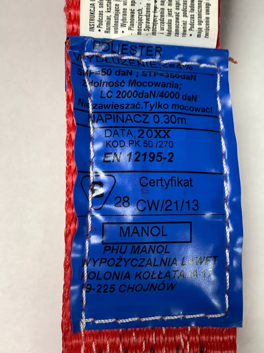 Pasy Transportowe 4T Gumowane Raczki 3PKT Trawka Producer Manol