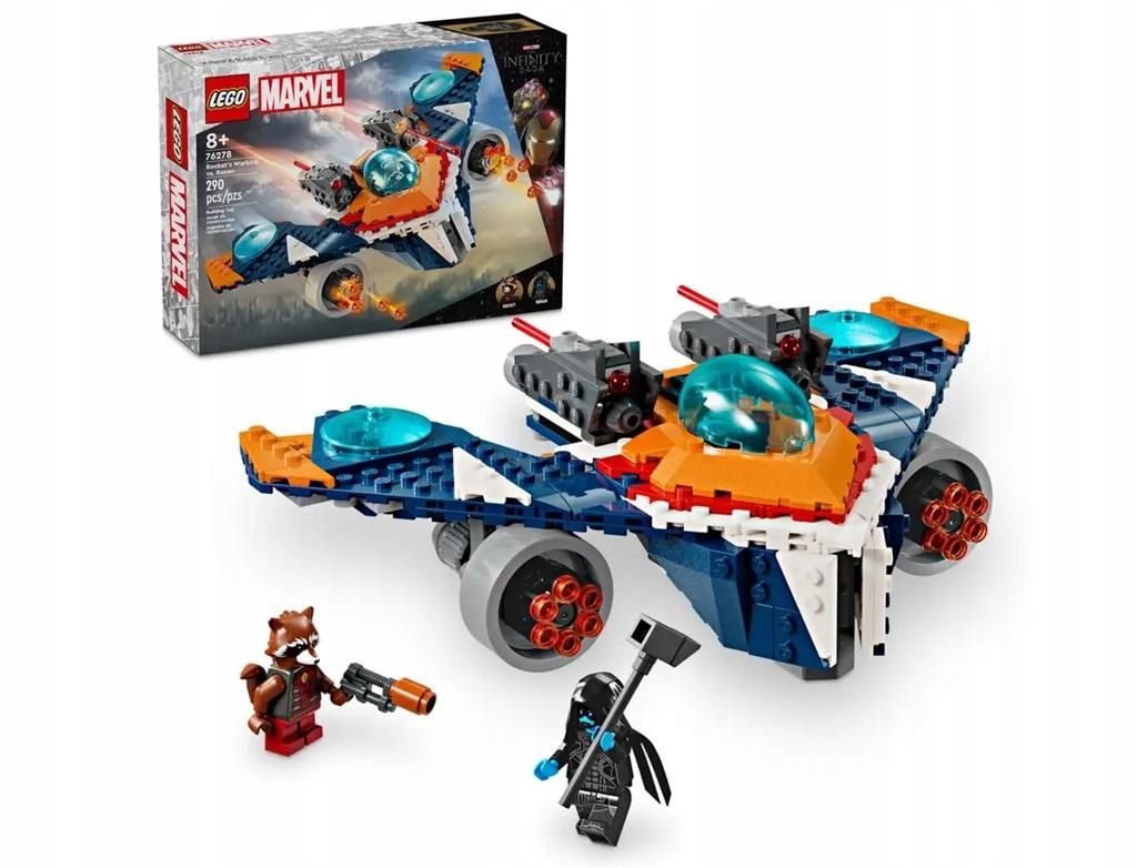 Lego (r) Heroes 76278 Rocket's Warbird