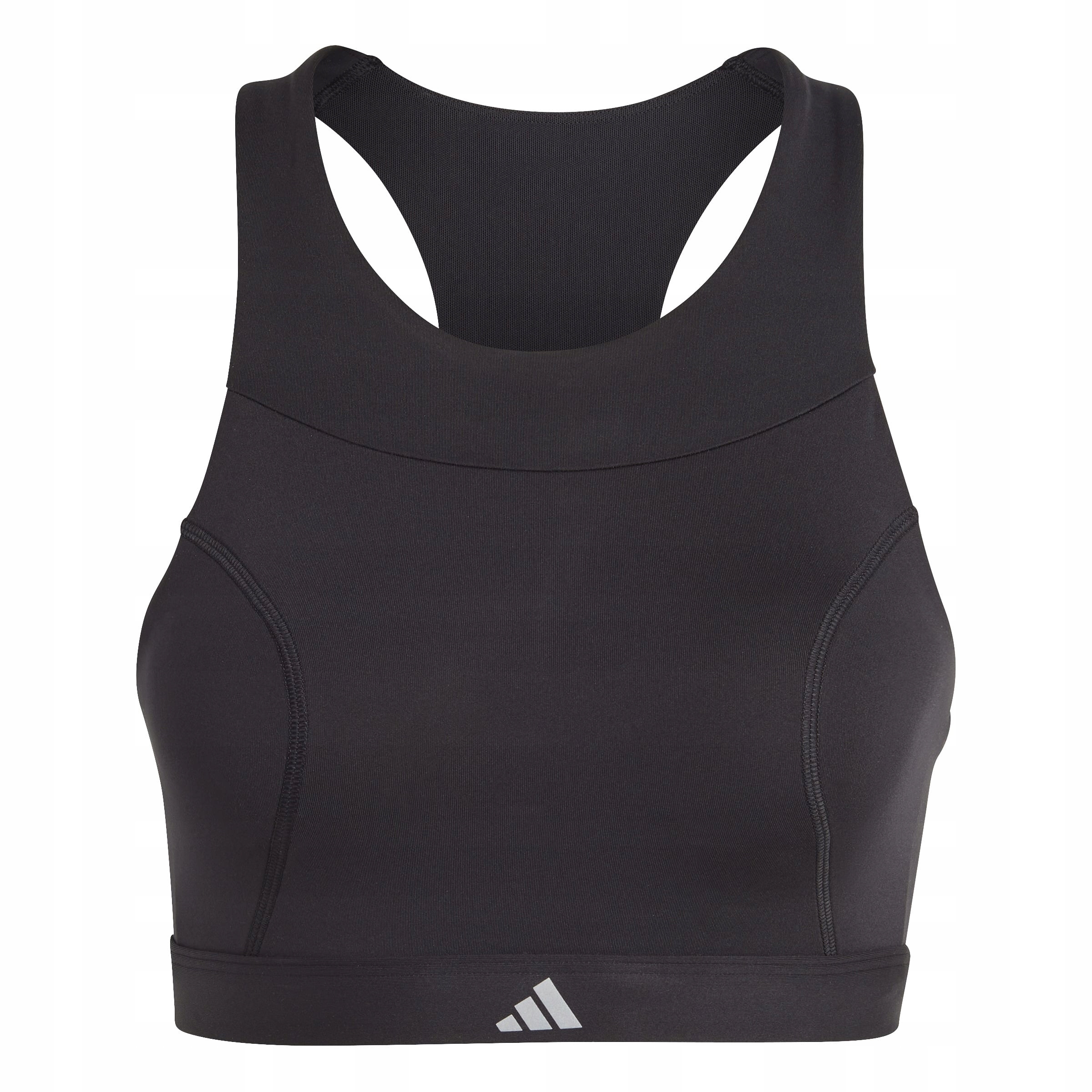 Stanik sportowy damski adidas Running czarny HS7258 r 70AC