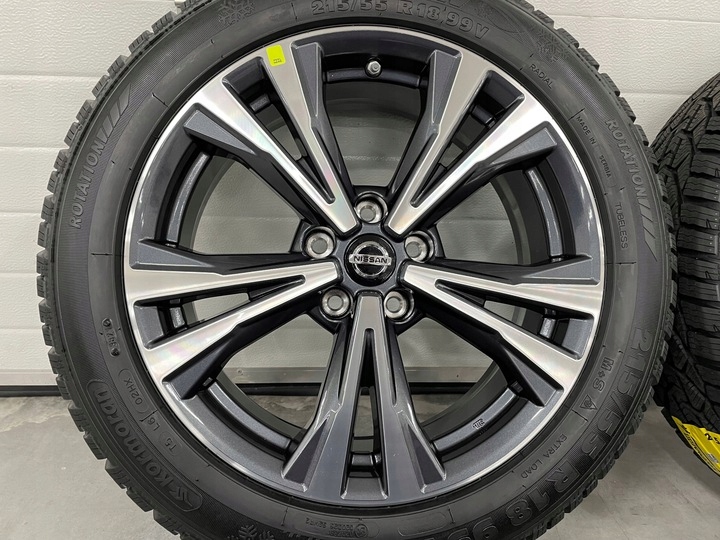 NISSAN QASHQAI KOLA ZIMOWE 215 55R18 KORMORAN NOWE Rim diameter 18