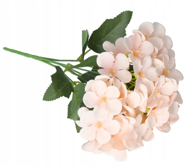 SZTUCZNE KWIATY ROŚLINY GAŁĄZKI HORTENSJA JAK ŻYWA Wysokość maksymalna 28 cm