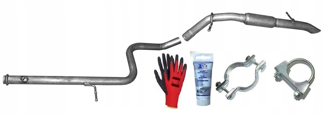 Citroen C3 1.6 HDi 55-73 kW (od 2016) Trubka Tlumič bonus