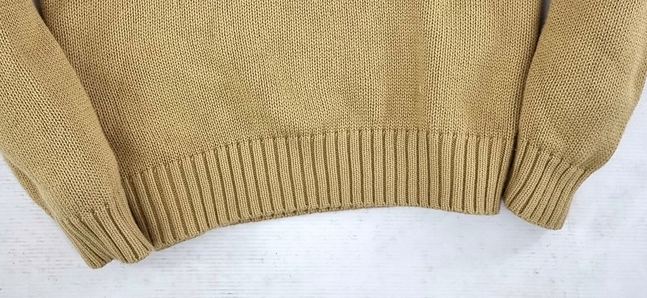 Ralph Lauren Beżowy Sweter L Rozmiar L