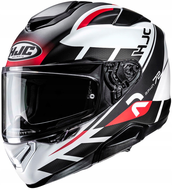 Hjc RPHA72 Value White Black Integrálna Motocyklová Prilba