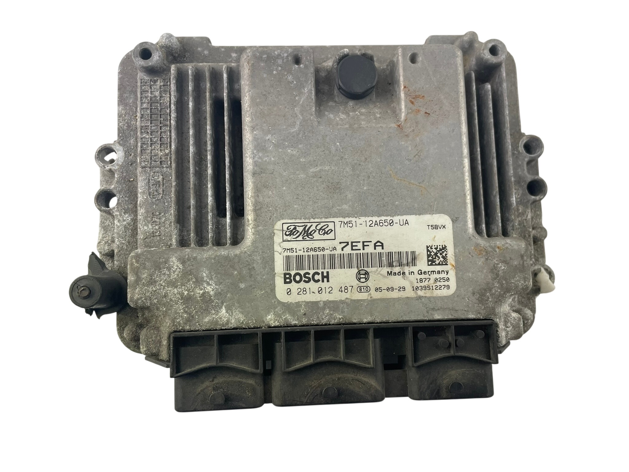 control unit of the engine 7M51-12A650-UA Ford Focus C-Max 1.6 Ti