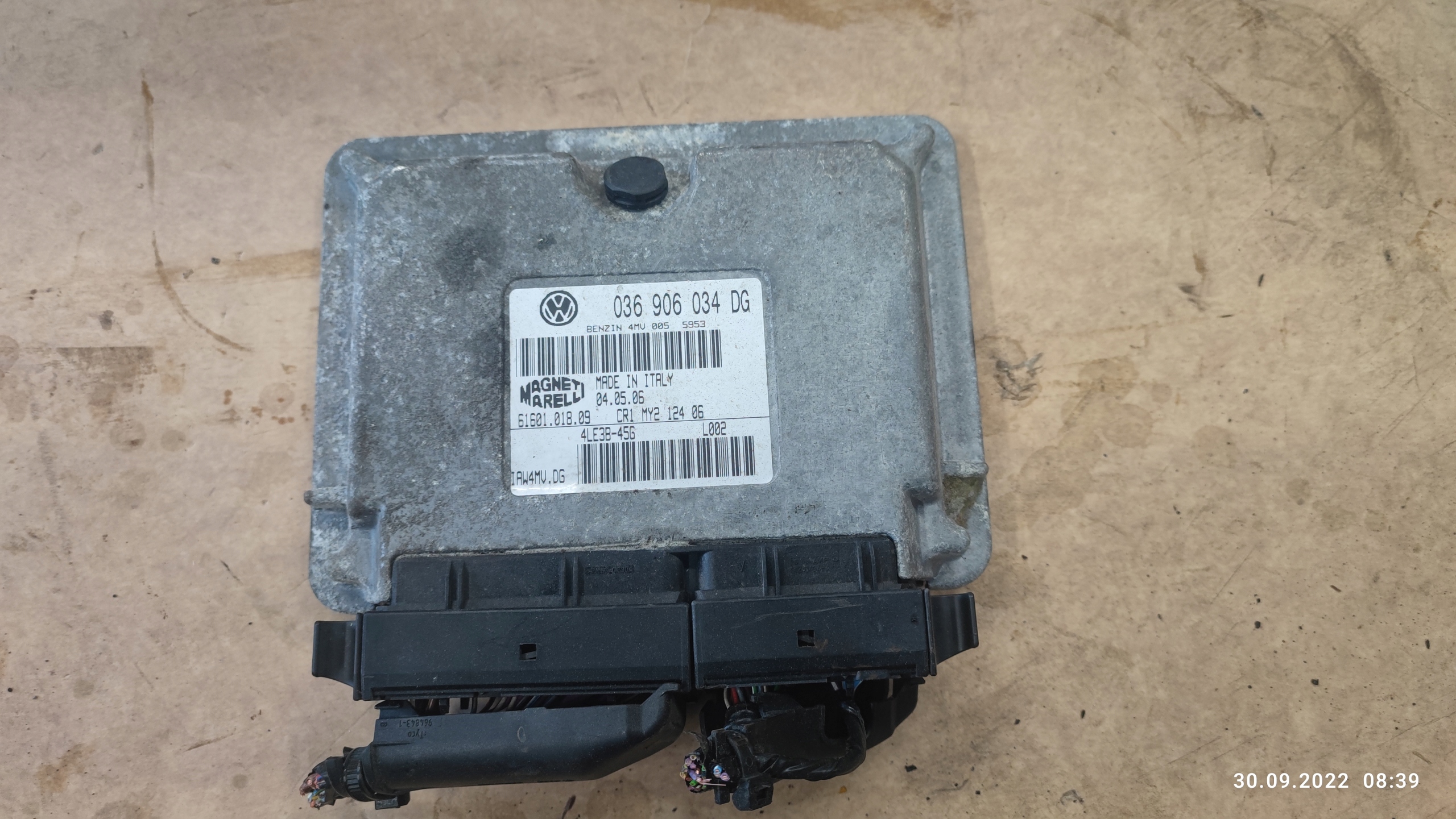SEAT IBIZA III 3 FL LIFT computer Motore 1.4 16V