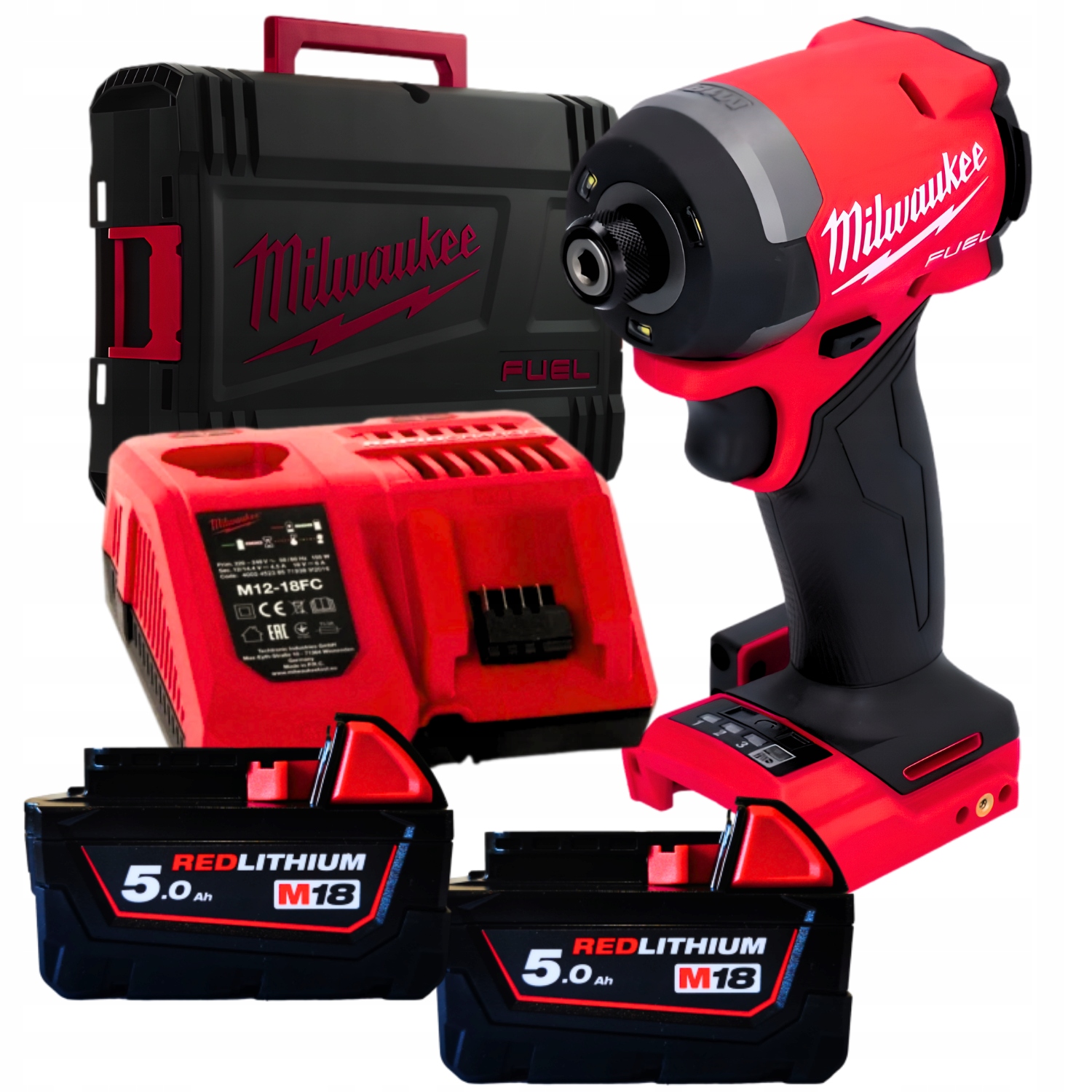 Zakrętarka udarowa Milwaukee M18 FID3 502X 1 4 Hex 18V Fuel 226Nm