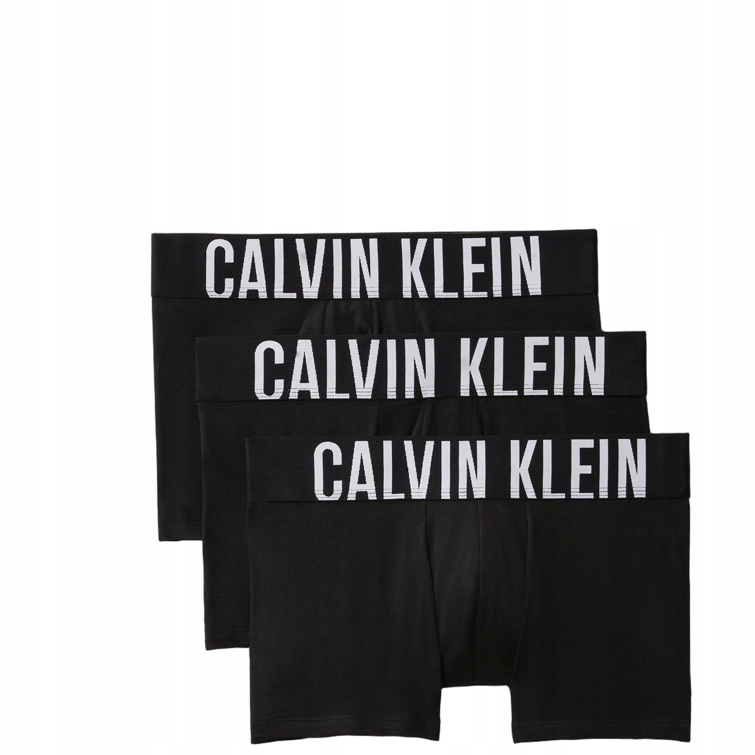 Slipy Calvin Klein 3 Pack Trunks Intense Power Cotton XXL Pánské