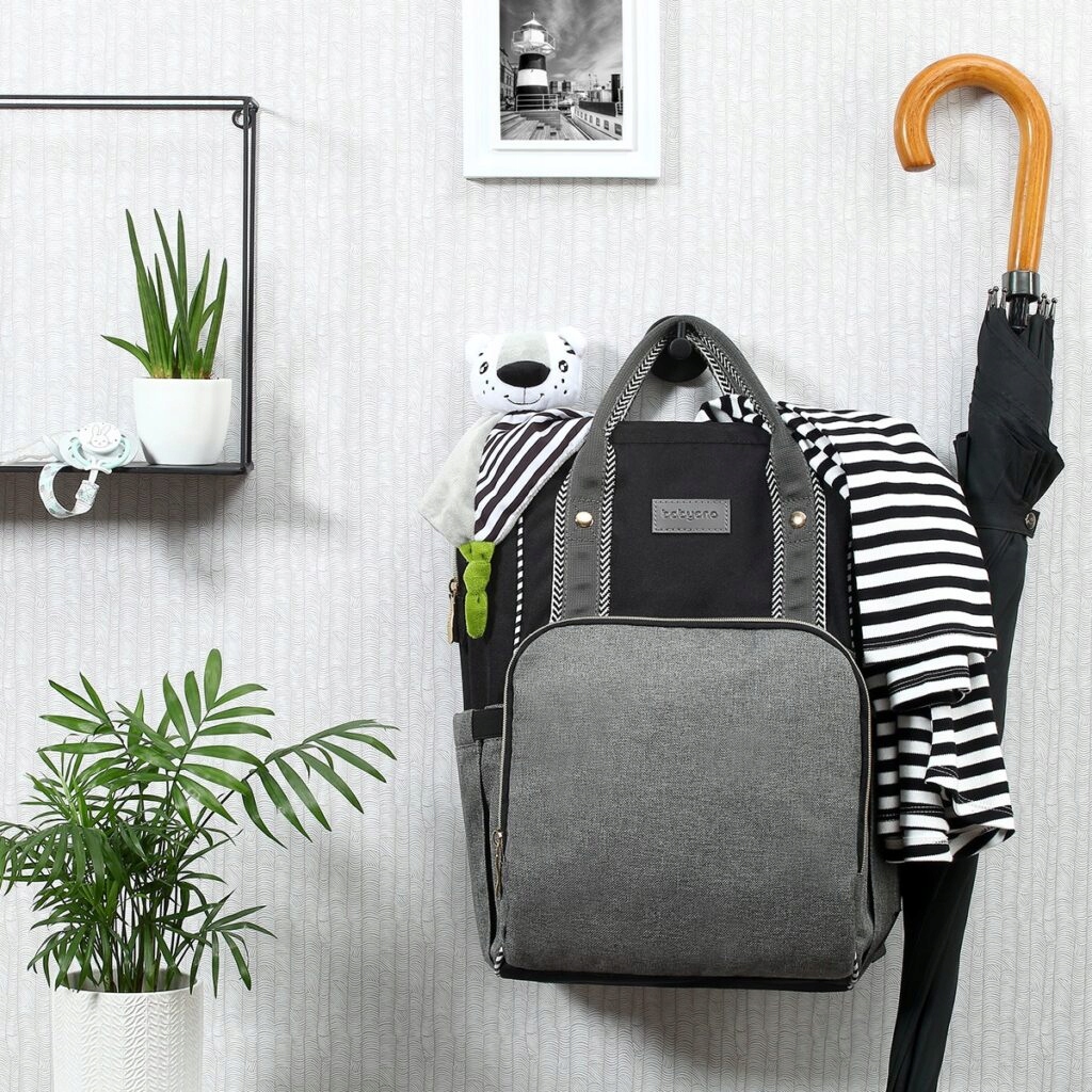 Plecak dla mamy / do wózka OSLO STYLE Babyono Wysokość 40 cm