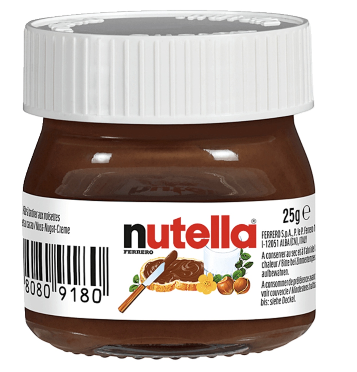 Nutella 25 g — 3