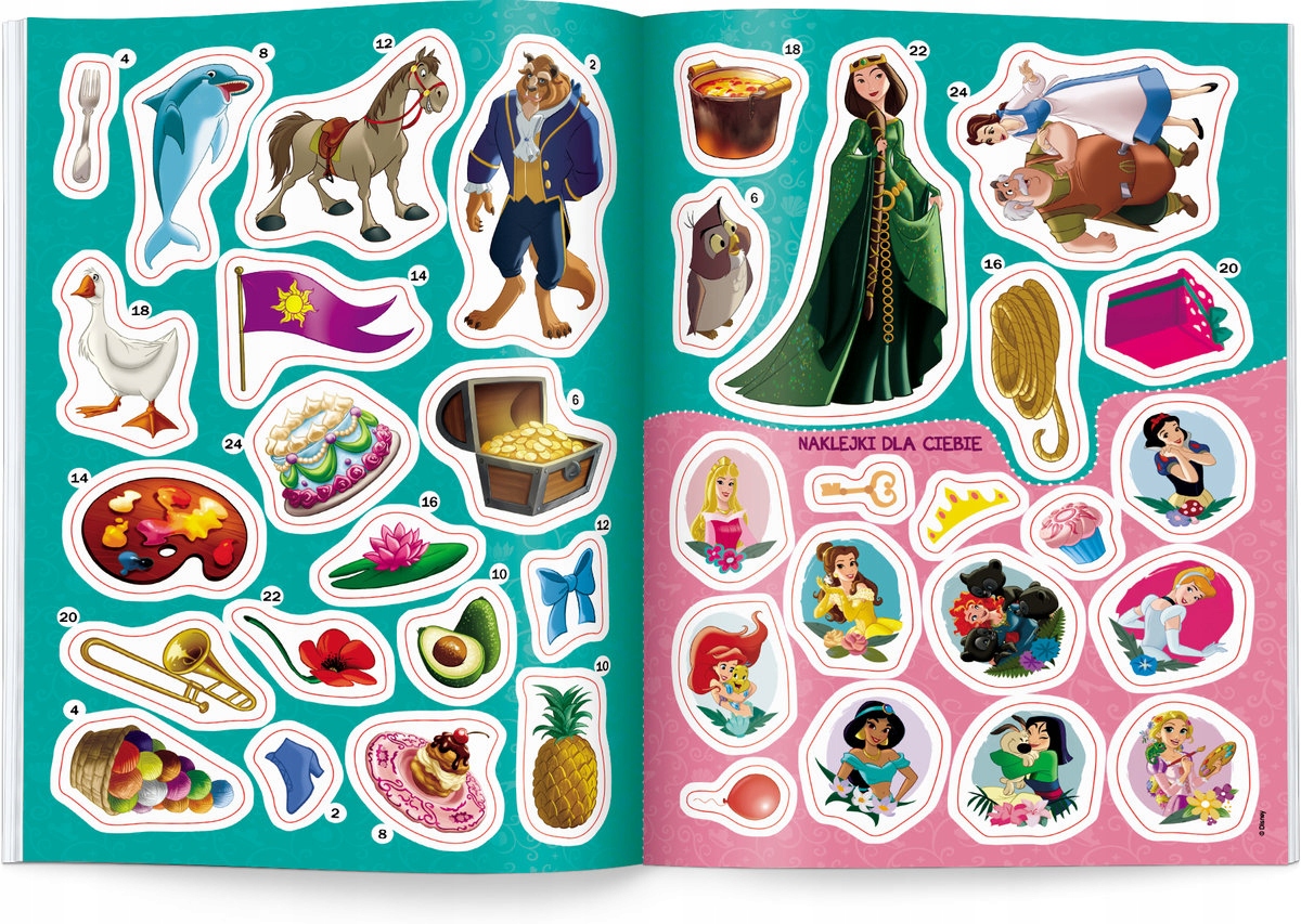 B jak BELLA Piszę i czytam wyrazy DISNEY uczy 5+ Nośnik książka papierowa