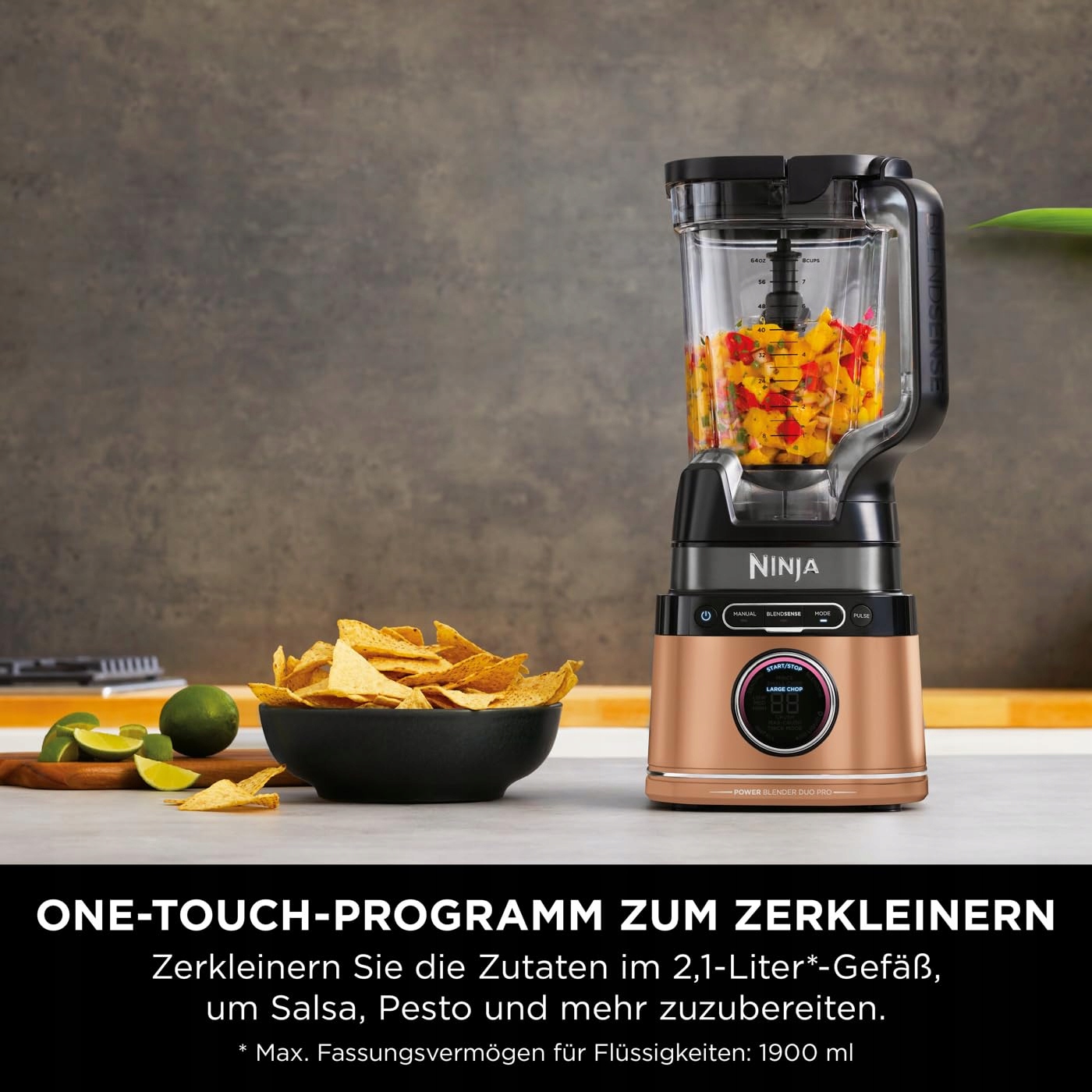 NINJA Mikser 2w1 1200W Do Smoothie Warzyw Mrożonych Napojów — miniatura 3