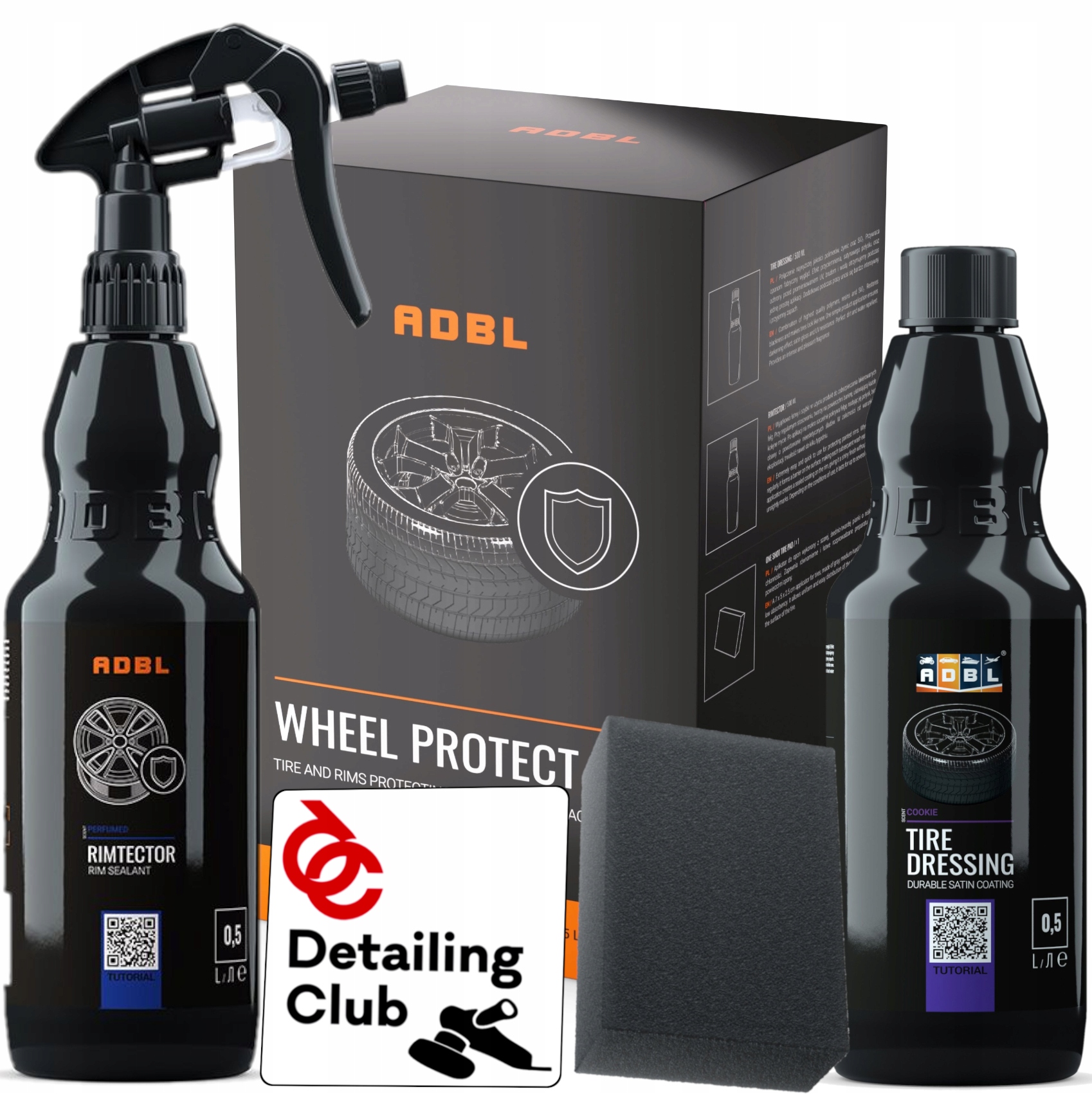 ADBL Wheel Protectant Komplet do Opon i Felg SET